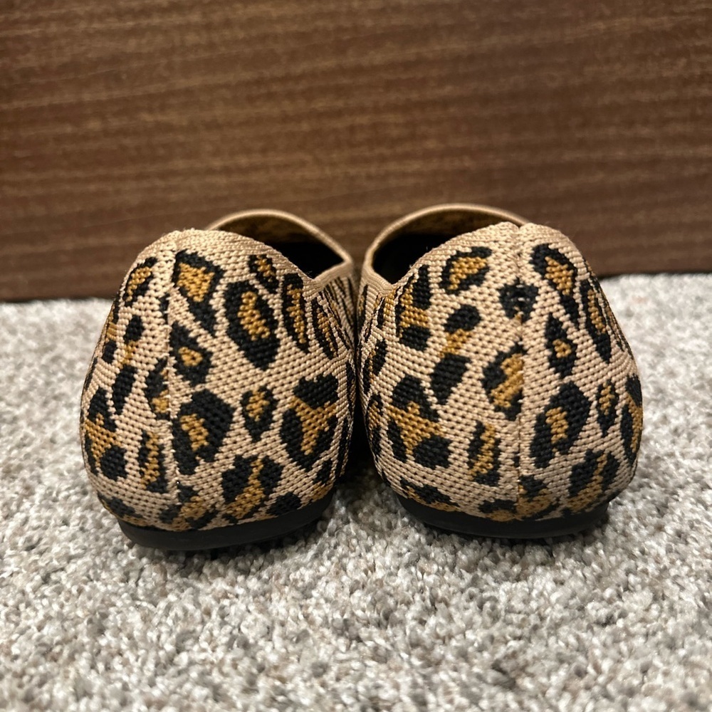 Bella Vita Tan and Black Leopard Print Flats - Picture 3 of 5